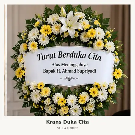 Krans Bunga Duka Jonggol